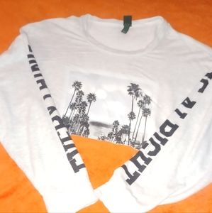 ☆ Womens Sweatshirt Crop Top ☆